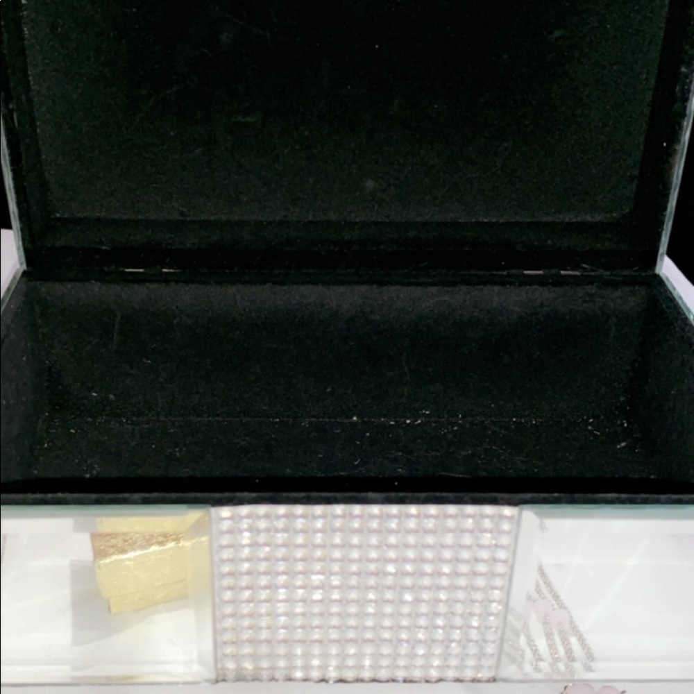 Bebe mirrored jewelry box